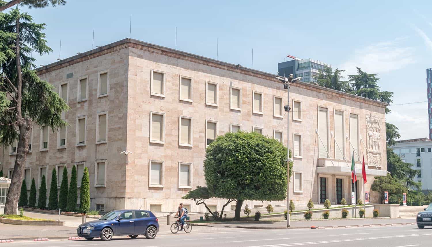 The Prime Minister's Office in Albania showing end of diplomatic ties due to cyber attack damaging critical infrastructure