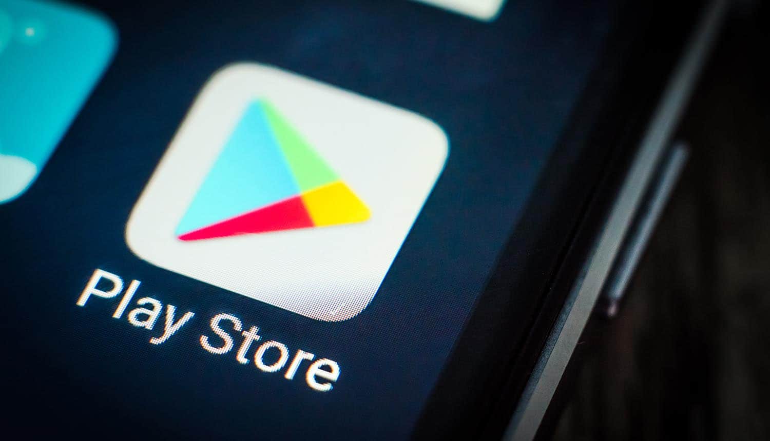 Google Play Store application icon on a smartphone screen showing bad apps
