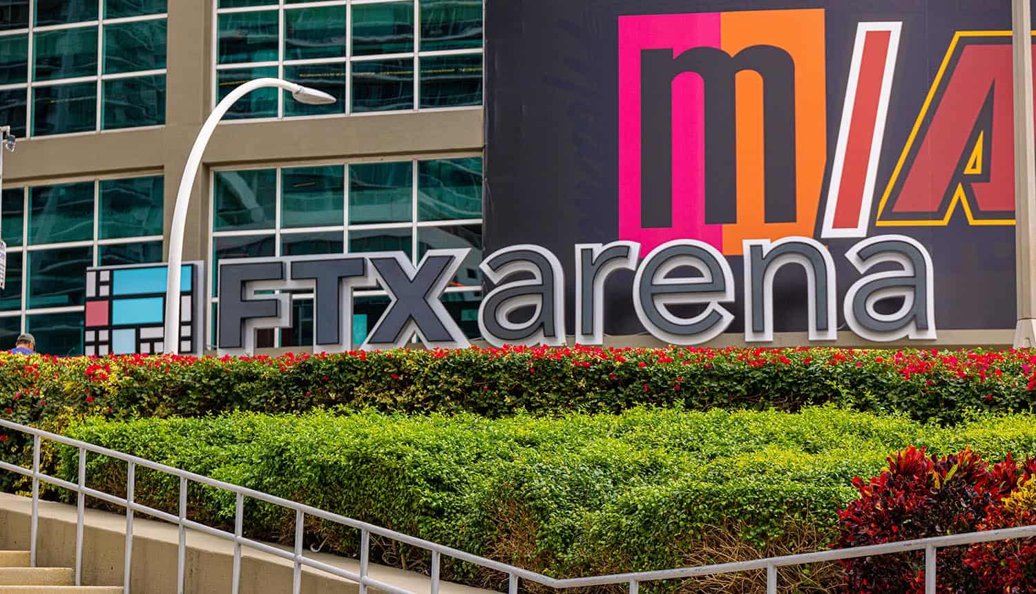 FTX Arena in Miami showing data breach at Kroll affected crypto exchange claimants