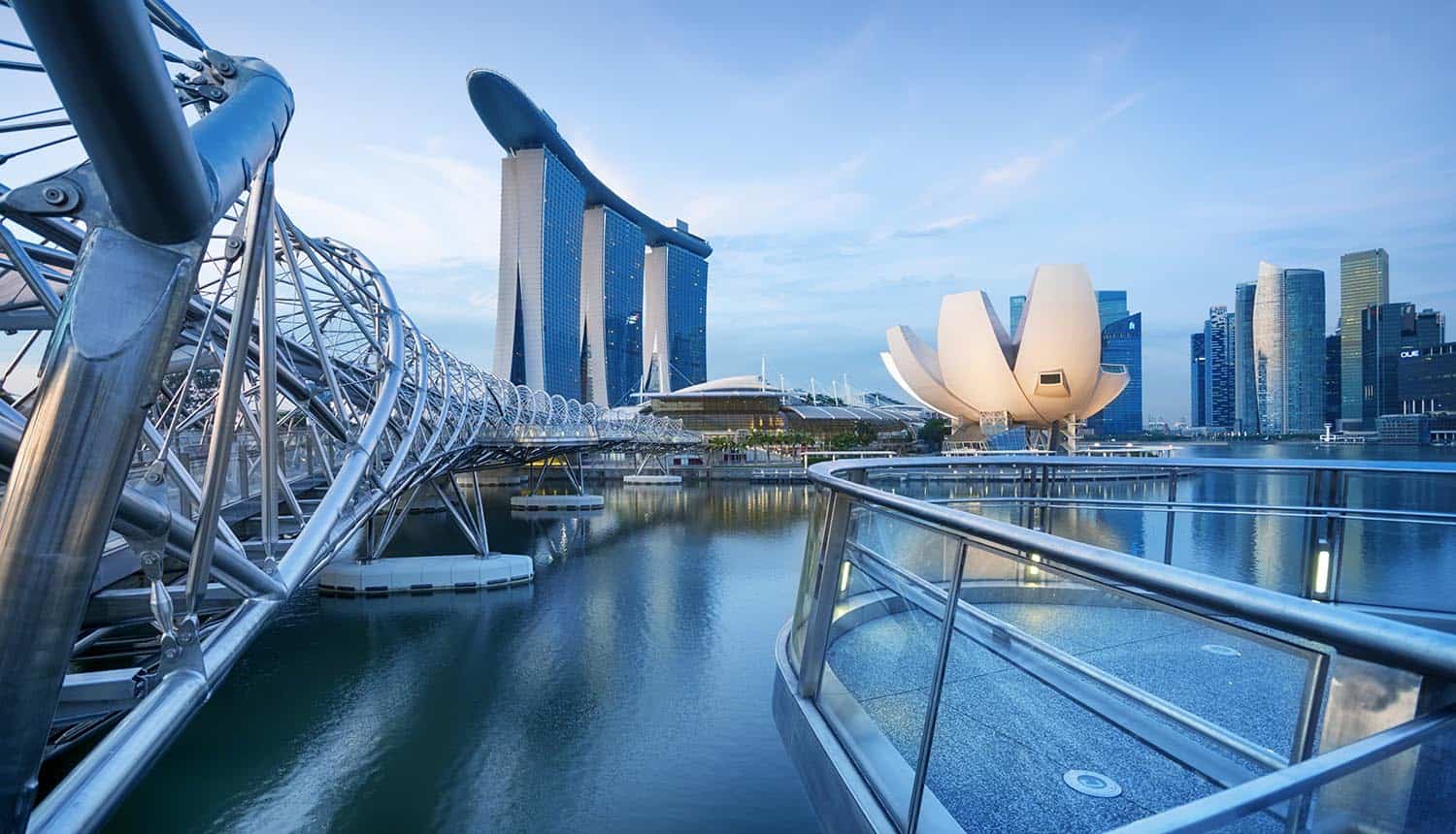 Bay view of Marina Bay Sands resort showing data breach