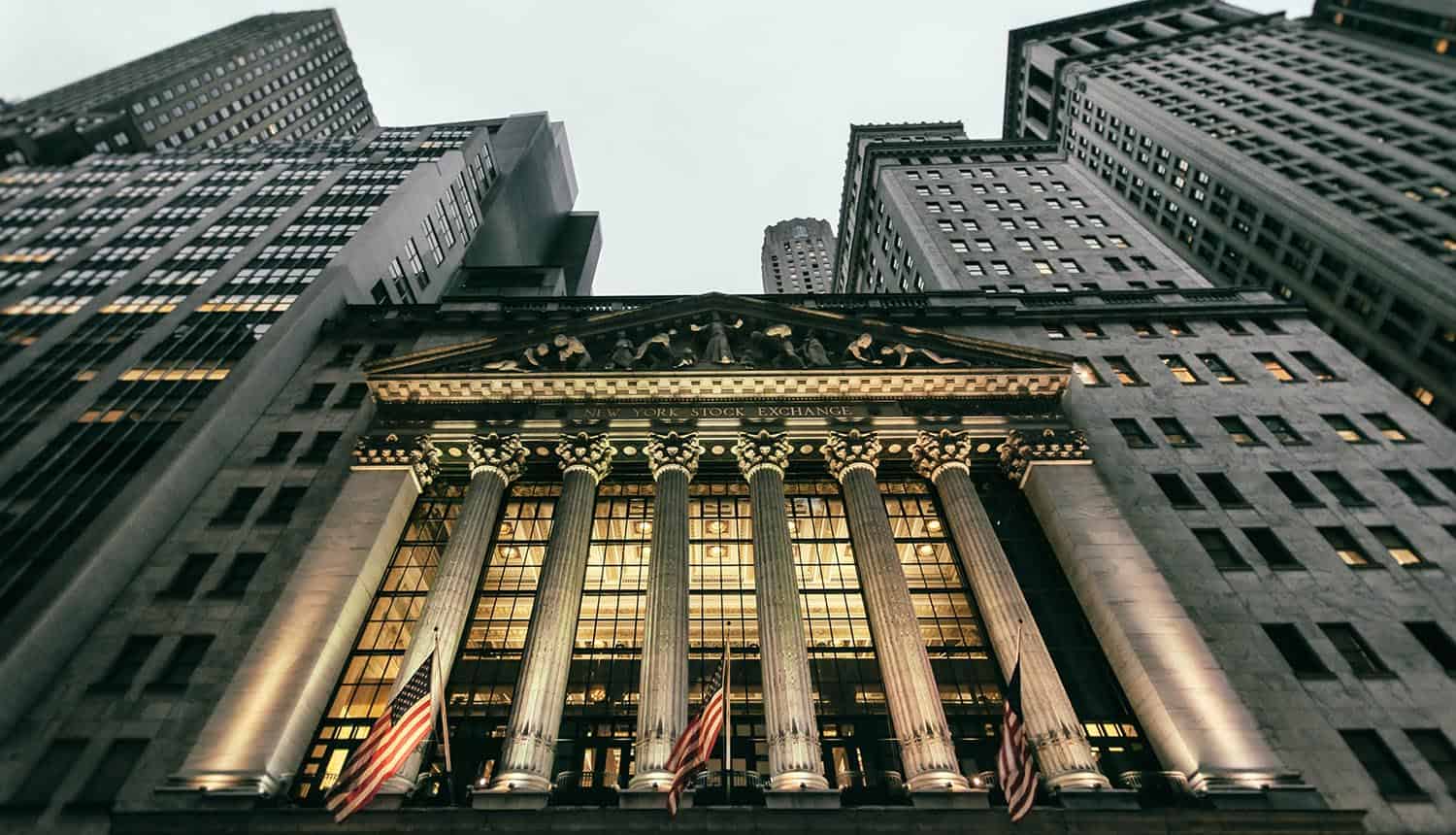 Wall Street building showing fake announcement on SEC's X account on Bitcoin ETF