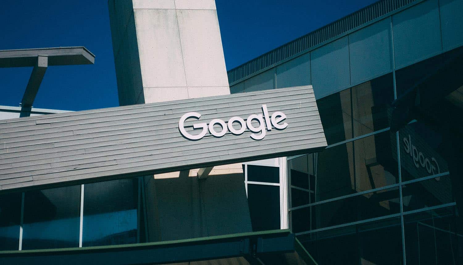 Google logo on building showing Google Gemini prompt injection and content manipulation
