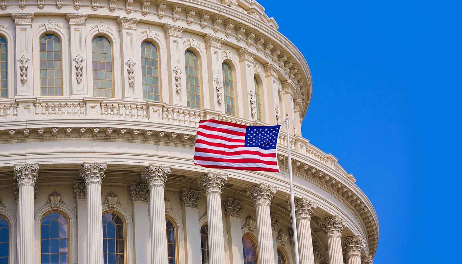 Capitol building showing AI rules for federal agencies