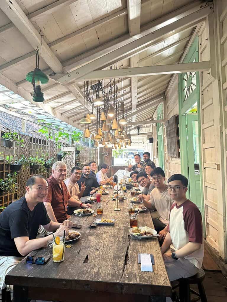 Bebek Lunch, Company Retreat 2025 in Bali