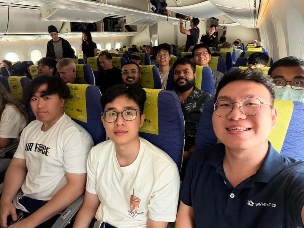 On the Plane, Company Retreat 2025 in Bali