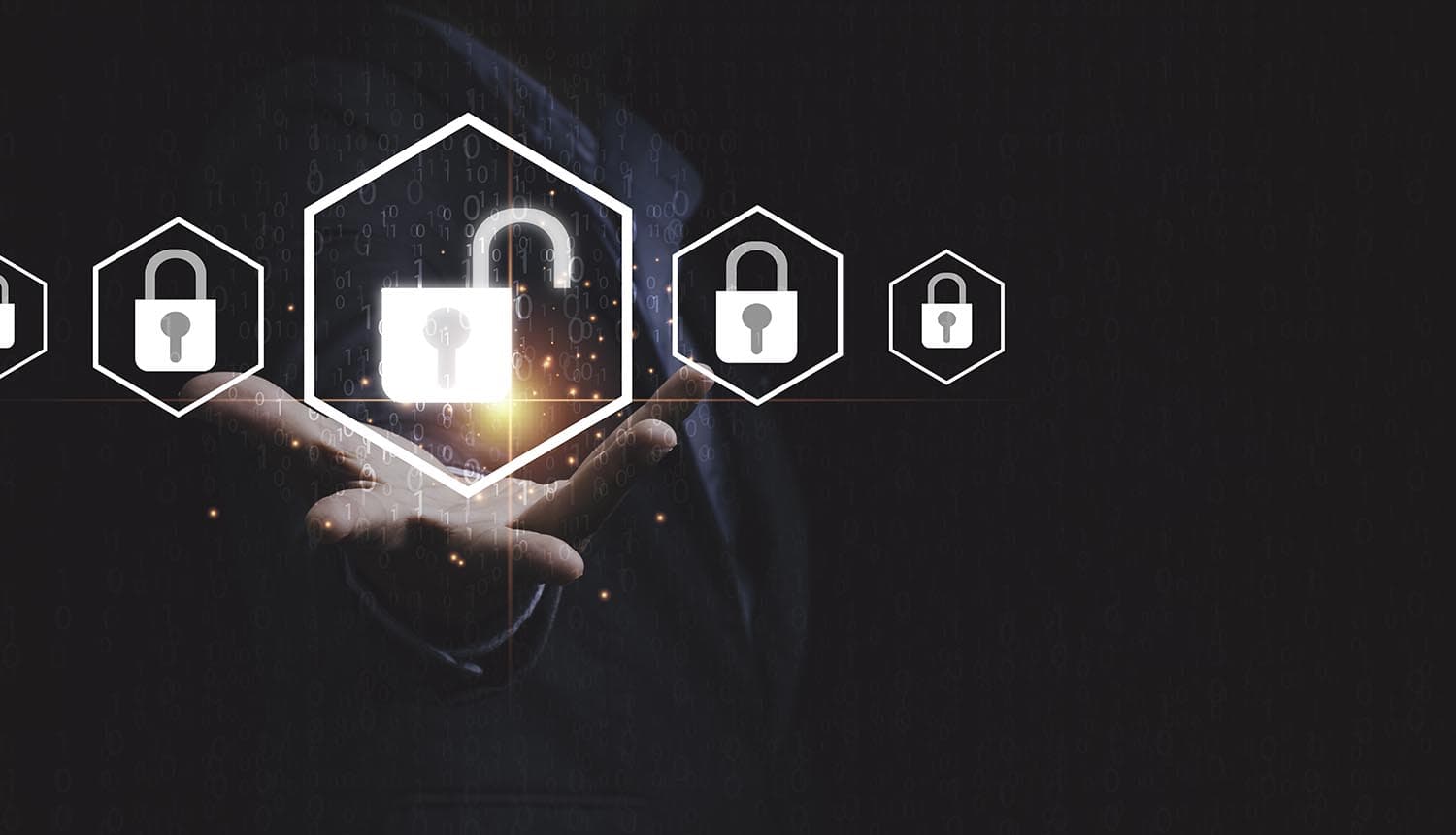 Digital locks showing vulnerability disclosure for AI