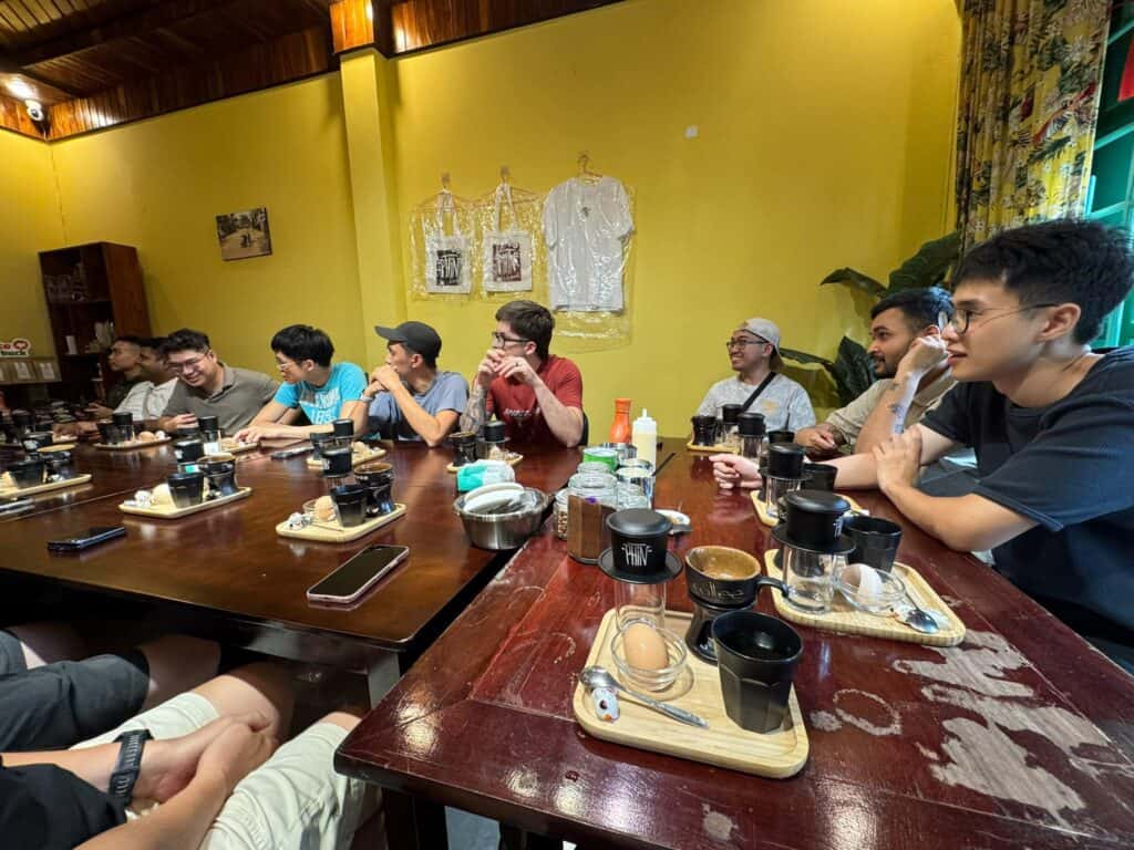 Coffee Making Class. Company Retreat 2025 in Da Nang